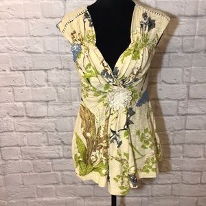Anthropologie Baraschi floral top
